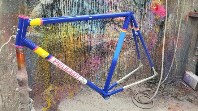Left side after the respray